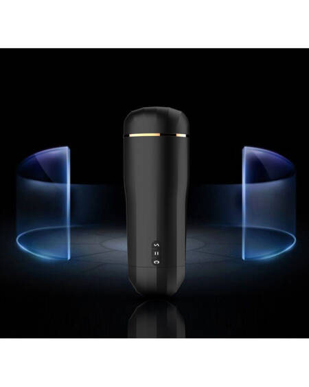 SHEQU - SNOW MASTURBADOR VAGINA CON VIBRACIÓN Y SUCCIONADOR