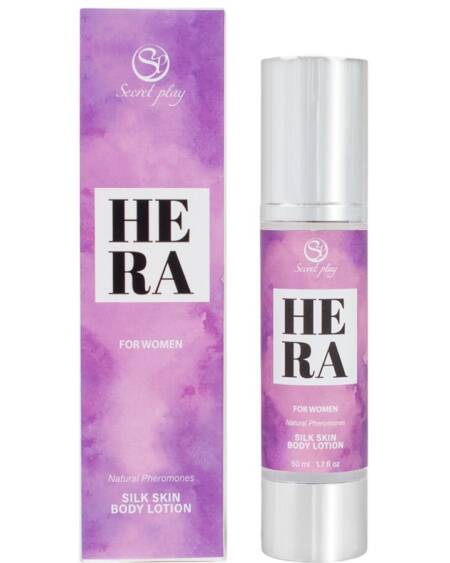 SECRETPLAY - HERA LOCIÓN PIEL DE SEDA PARA MUJERES 50 ML