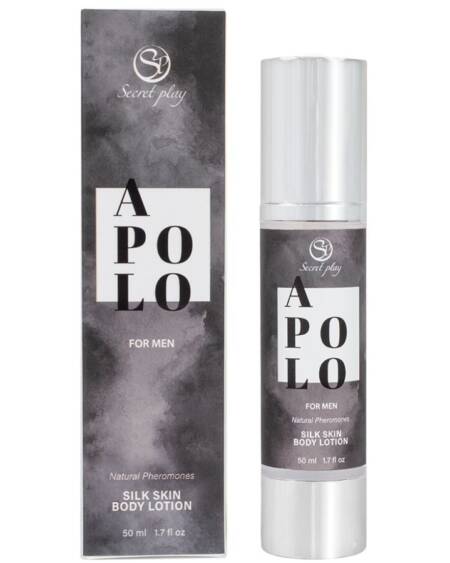 SECRETPLAY - APOLO LOCIÓN PIEL DE SEDA PARA HOMBRES 50 ML