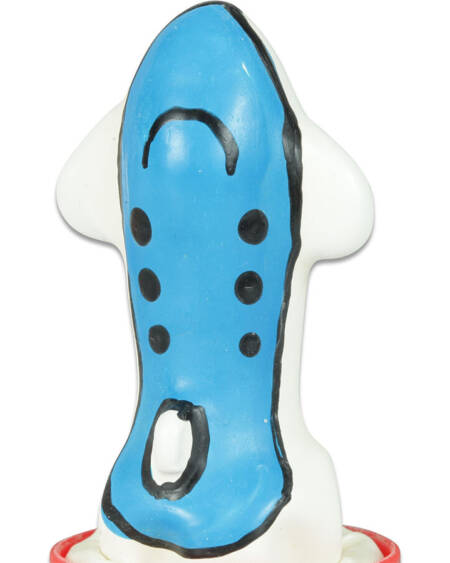 CONDOMERIE - PRESERVATIVO DECORATIVO PINTADO A MANO AVIÓN