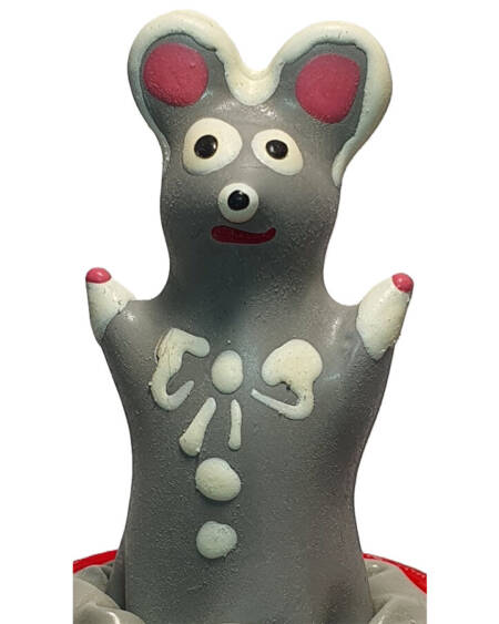 CONDOMERIE - PRESERVATIVO DECORATIVO PINTADO A MANO RATÓN MODELO 2