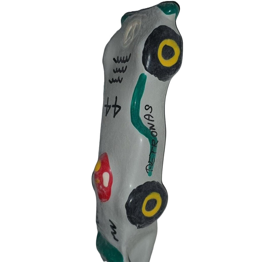 CONDOMERIE - PRESERVATIVO DECORATIVO PINTADO A MANO F1 MERCEDES XL