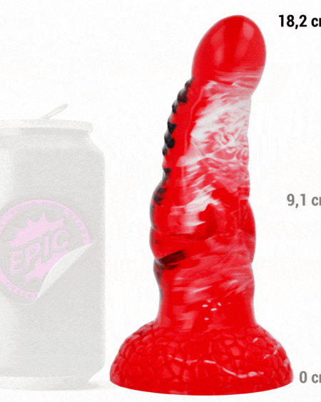 EPIC - AGNIS DILDO FUEGO CARMESÍ