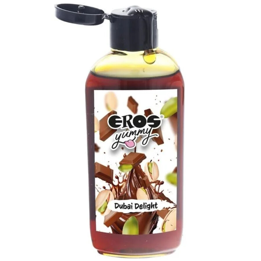 EROS - LUBRICANTE YUMMY DUBAI DELIGHT PISTACHO Y CHOCOLATE 100 ML