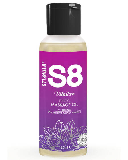 STIMUL8 - S8 VITALIZE ACEITE DE MASAJE LIMA 125 ML