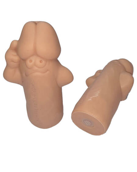 DIABLO PICANTE - SILBATO CON FORMA DE PENE COLOR CARNE