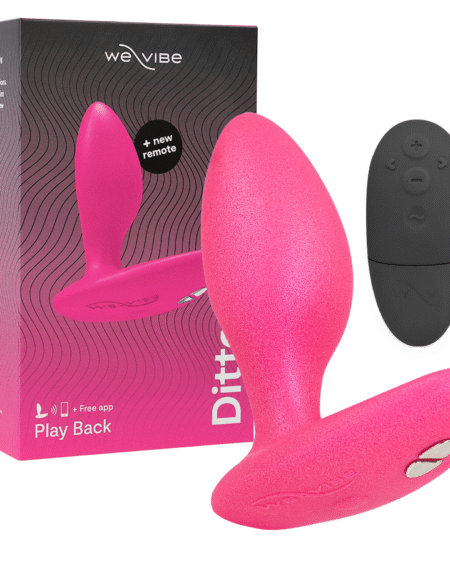 WE-VIBE - DITTO+ PLUG ANAL VIBRADOR ROSA