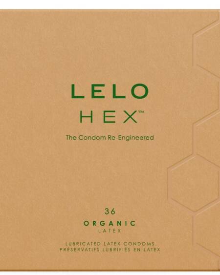 LELO - HEX ORGANIC PRESERVATIVO CAJA 36 UDS