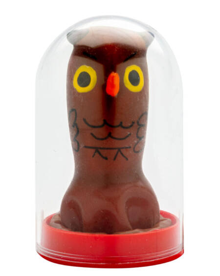 CONDOMERIE - PRESERVATIVO DECORATIVO PINTADO A MANO BÚHO