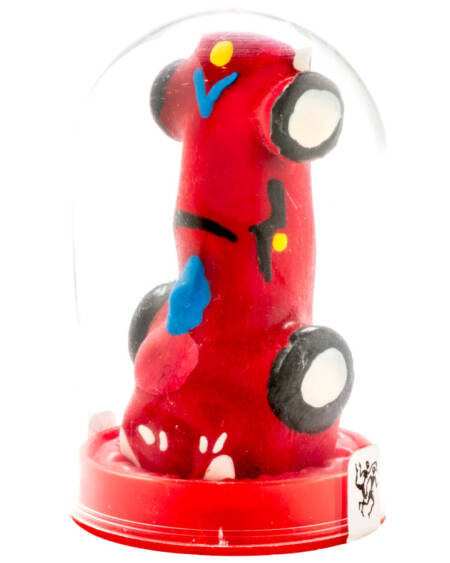 CONDOMERIE - PRESERVATIVO DECORATIVO PINTADO A MANO COCHE DE CARRERAS