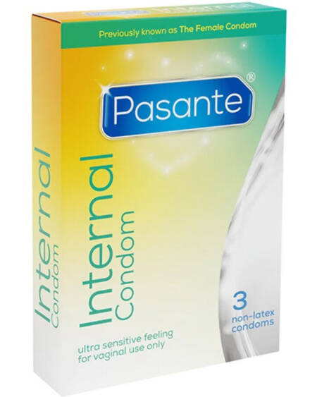 PASANTE - INTERNAL PRESERVATIVO SIN LATEX 3 UNIDADES