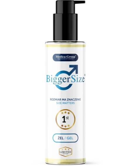 MEDICA GROUP - BIGGER SIZE GEL ÍNTIMO PARA HOMBRE 150 ML