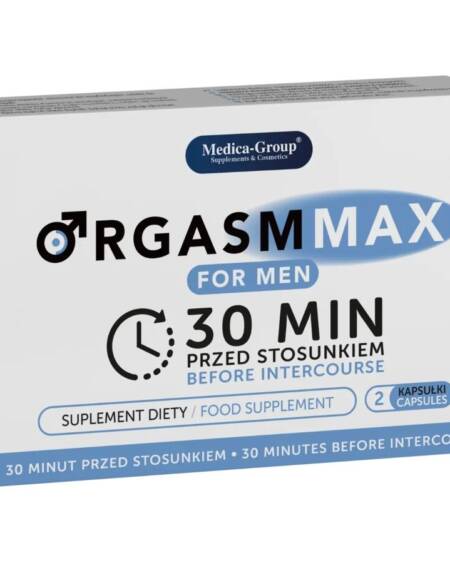 Orgasm Max For Men – Complemento Alimenticio Natural para Potenciar la Vitalidad y el Rendimiento Sexual Masculino