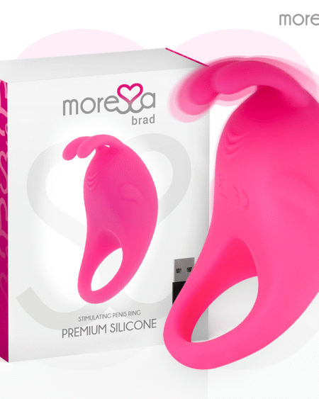 MORESSA - BRAD PREMIUM SILICONE RECARGABLE ROSA