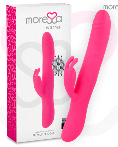 MORESSA - WARREN IMPULSOR OSCILANTE Y POTENTE VIBRACIÓN PREMIUM SILICONA RECARGABLE
