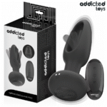 ADDICTED TOYS - PLUG ANAL CON LENGUA VIBRADORA Y CONTROL REMOTO