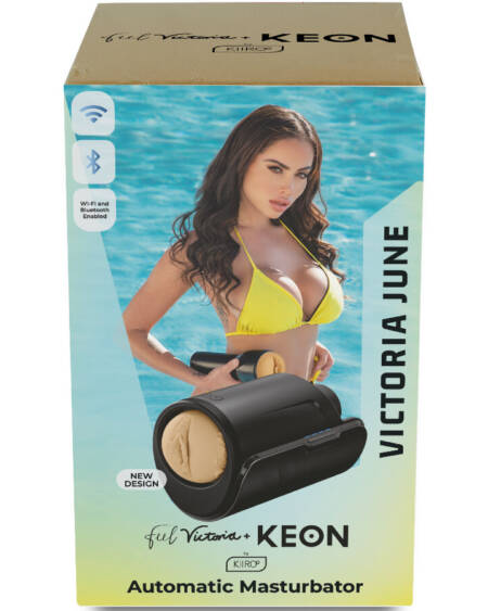 KIIROO - KEON WIFI COMBO VICTORIA JUNE MASTURBADOR AUTOMÁTICO + FEEL STROKER