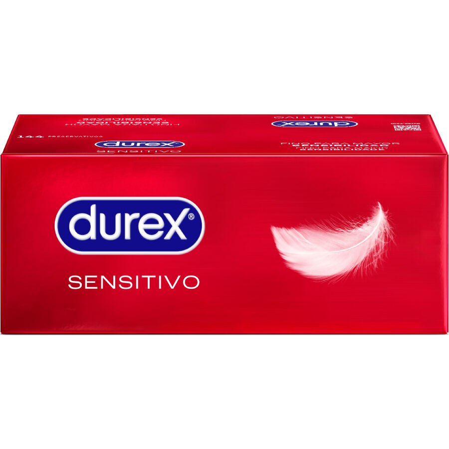 DUREX - PRESERVATIVOS SENSITIVO 144 UNIDADES