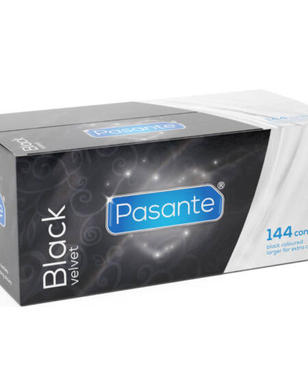 PASANTE - BLACK VELVET PRESERVATIVOS CAJA 144 UNIDADES