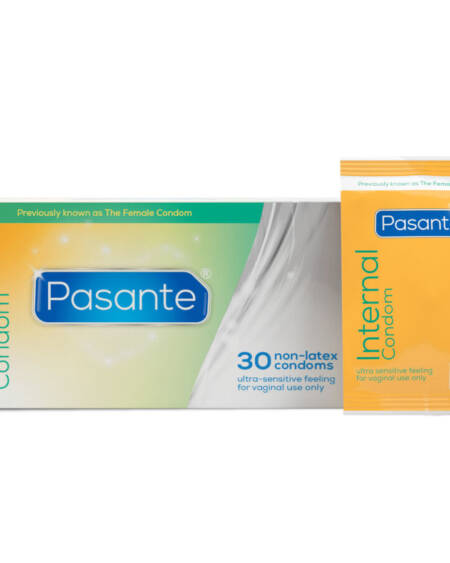 PASANTE - INTERNAL PRESERVATIVOS FEMENINOS CAJA 30 UNIDADES