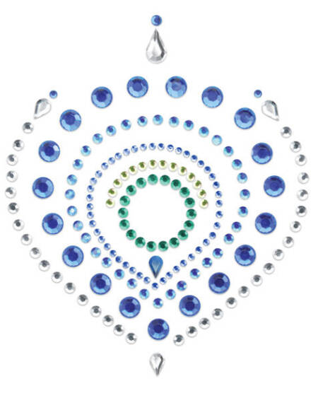 BIJOUX - INDISCRETS FLAMBOYANT AZUL & VERDE