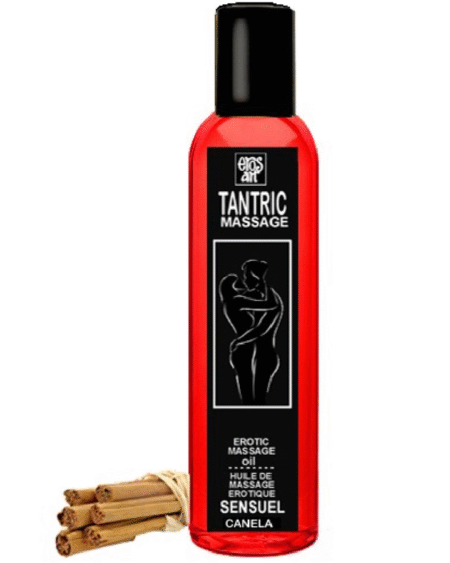 EROS-ART - ACEITE MASAJE TANTRICO NATURAL Y AFRODISÍACO CANELA 30 ML