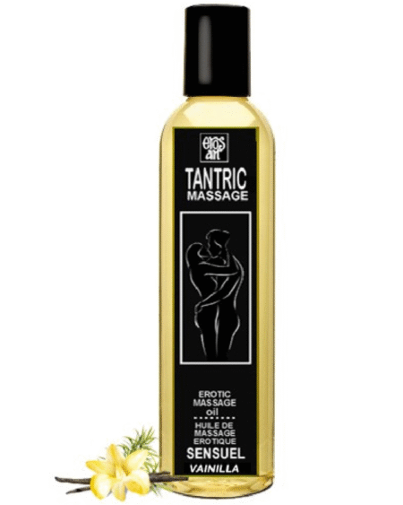 EROS-ART - ACEITE MASAJE TANTRICO NATURAL Y AFRODISÍACO VAINILLA 30 ML