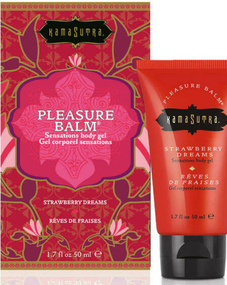 KAMASUTRA - BÁLSAMO PLACER ESTIMULANTE SABOR SUEÑOS DE FRESA 50ML