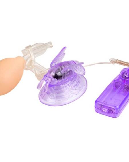 BAILE - MARIPOSA VIBRADORA ESTIMULACION CLITORIS LILA