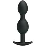 PRETTY LOVE - BOLAS ANALES SILICONA 12.5 CM NEGRO
