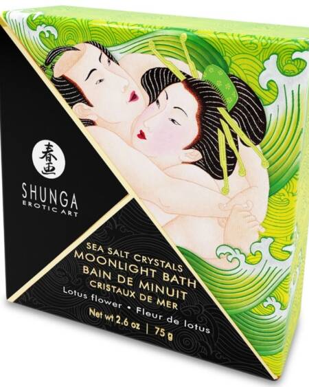 SHUNGA - SALES DE BAÑO AROMATIZADAS LOTUS 75 GR