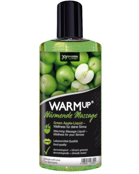 JOYDIVISION WARMUP - ACEITE DE MASAJE MANZANA VERDE 150 ML
