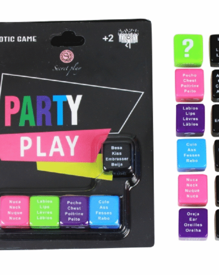 SECRETPLAY - JUEGO PARTY PLAY 5 DADOS (ES/PT/EN/FR)