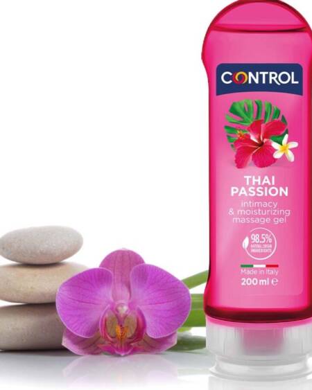 CONTROL - 2 EN 1 MASSAGE & PLEASURE THAI PASSION 200 ML