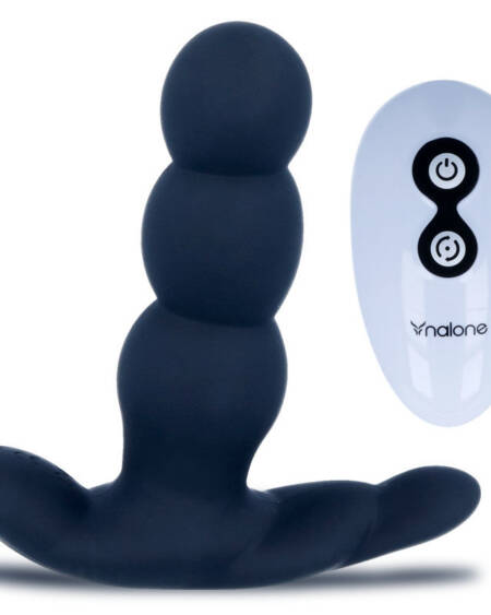 NALONE - PEARL VIBRADOR ANAL CONTROL REMOTO NEGRO