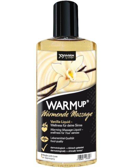 JOYDIVISION WARMUP - ACEITE DE MASAJE EFECTO CALOR VAINILLA 150ML