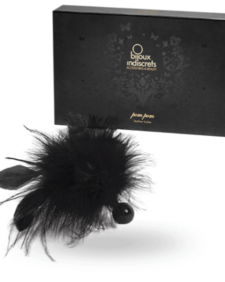 BIJOUX - POM POM PLUMERO DE PLUMAS