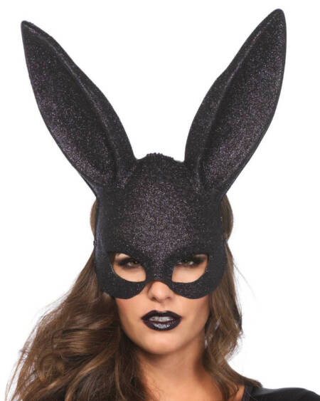 LEG AVENUE - RABBIT MASCARA CON PURPURINA