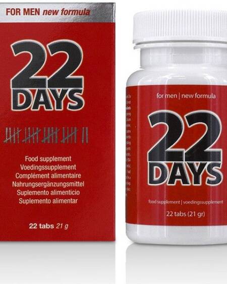 22 Days PE – Complemento alimenticio para el bienestar masculino