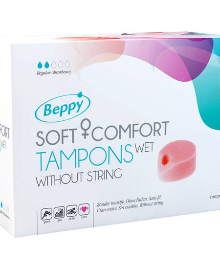 BEPPY - TAMPONES LUBRICADOS 8 UDS
