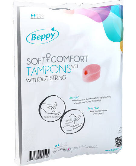 BEPPY - TAMPONES LUBRICADOS 30 UDS