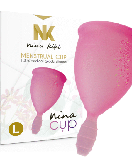 NINA KIKÍ - COPA MENSTRUAL ROSA - TALLA L