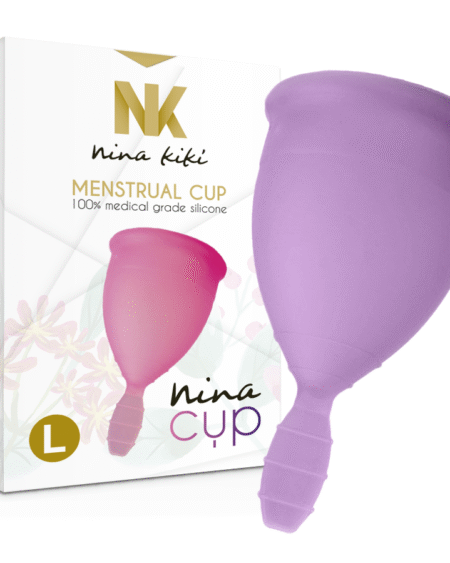 NINA KIKÍ - COPA MENSTRUAL LILA - TALLA L