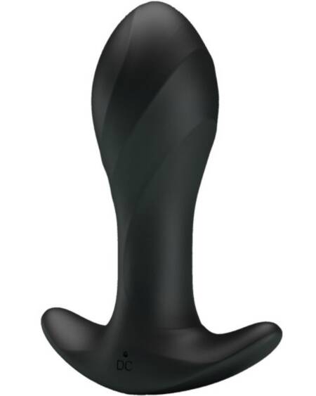 PRETTY LOVE - VIBRADOR ANAL NEGRO