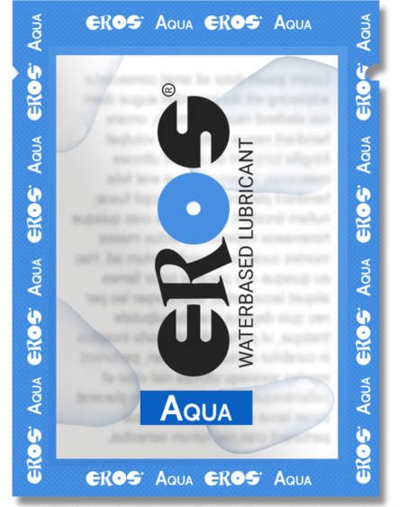 EROS AQUA - LUBRICANTE BASE AGUA 4 ML