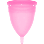 STERCUP - COPA MENSTRUAL FDA SILICONA ROSA - TALLA S