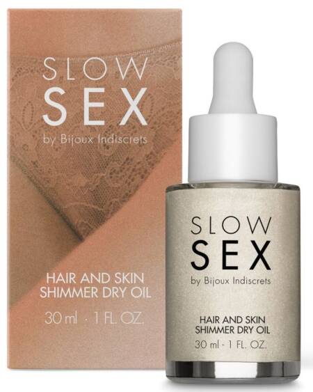 BIJOUX - SLOW SEX ACEITE SECO ILUMINADOR MULTIFUNCION 30 ML