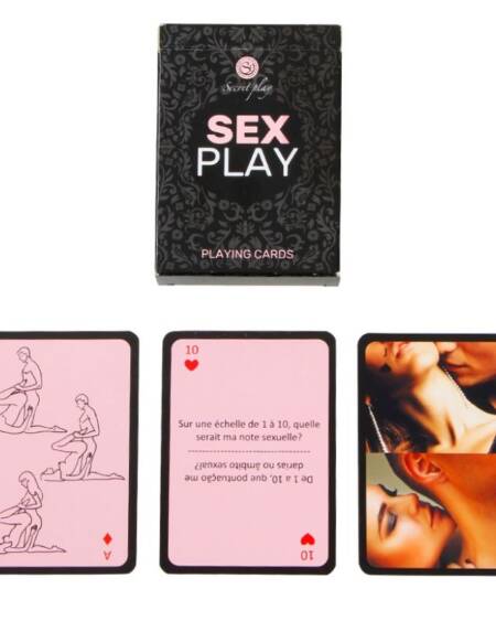 SECRETPLAY - JUEGO DE CARTAS SEX PLAY (FR/PT)