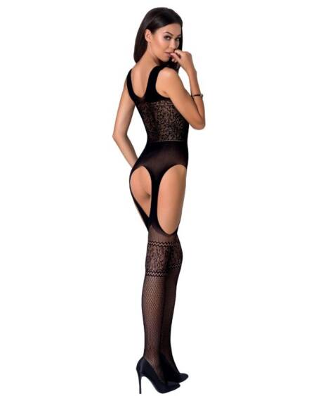 PASSION - WOMAN BS061 BODYSTOCKING NEGRO TALLA ÚNICA