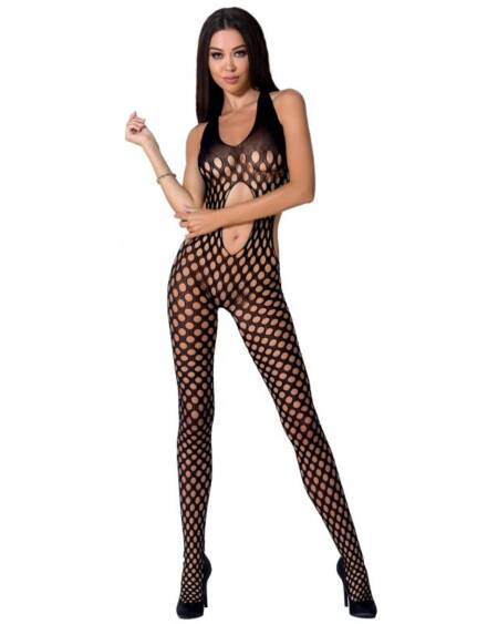 PASSION - WOMAN BS065 BODYSTOCKING NEGRO TALLA ÚNICA